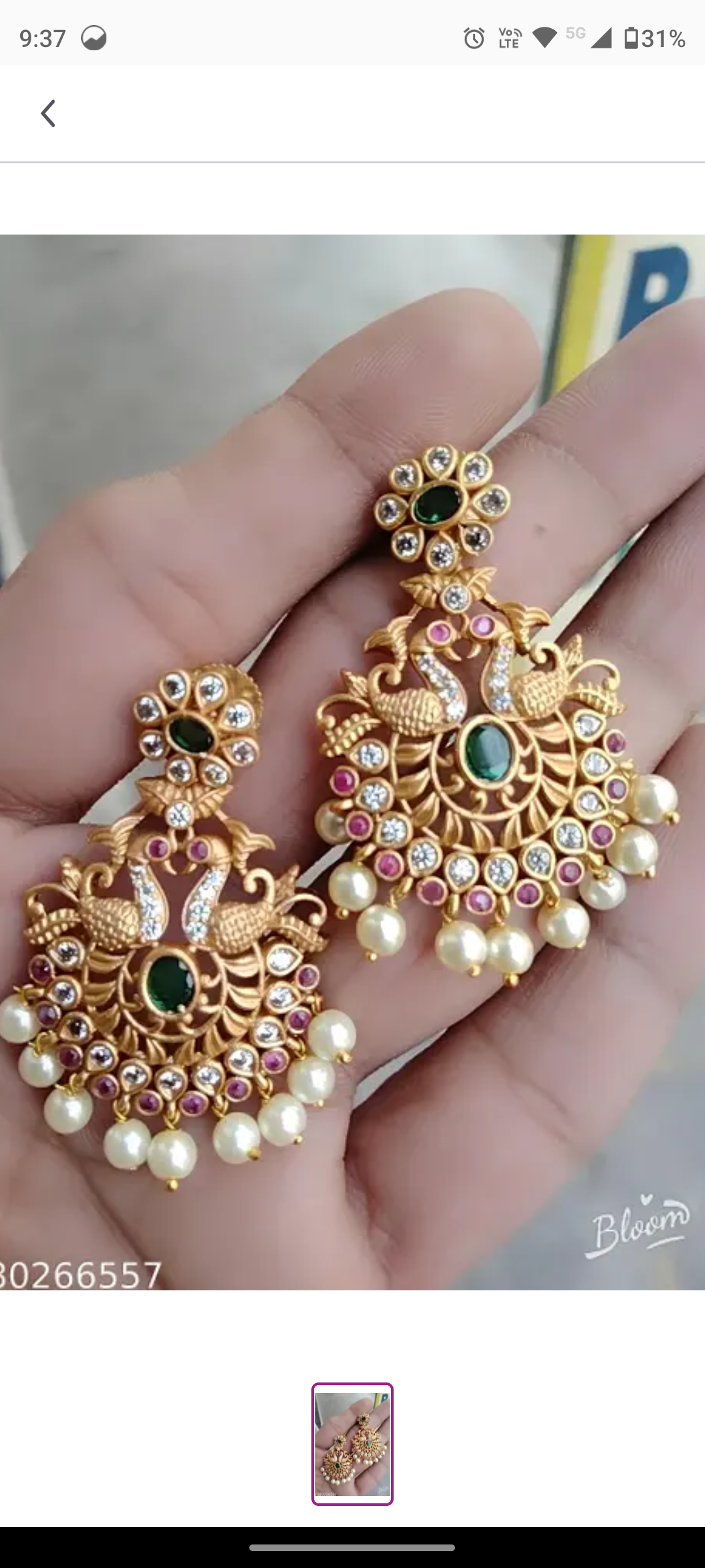 Gold-Plated Alloy Stud Earrings for Women & Girls | Elegant Everyday Wear Studs